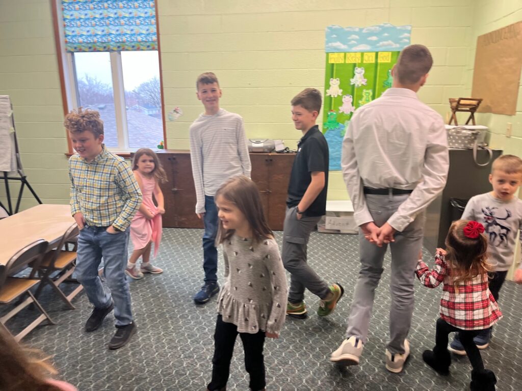 Frogs Sunday School class