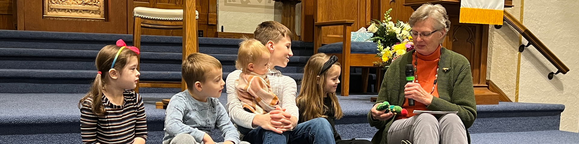 Children's Moment at Grace United Methodist Church