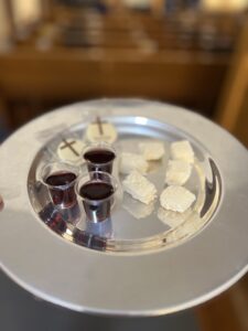 Communion at Grace United Methodist Church